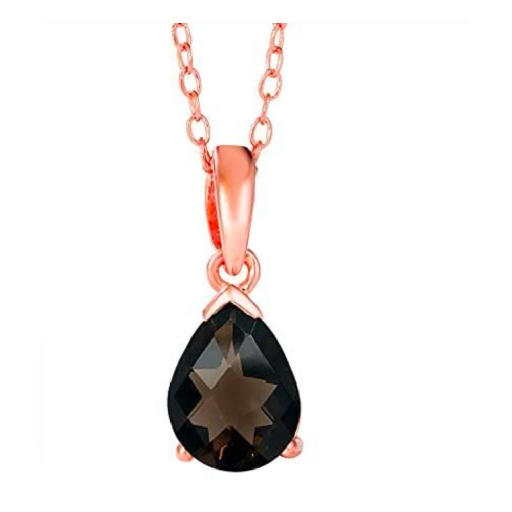 Le Vian 14K Strawberry Gold Chocolate
Quartz Necklace